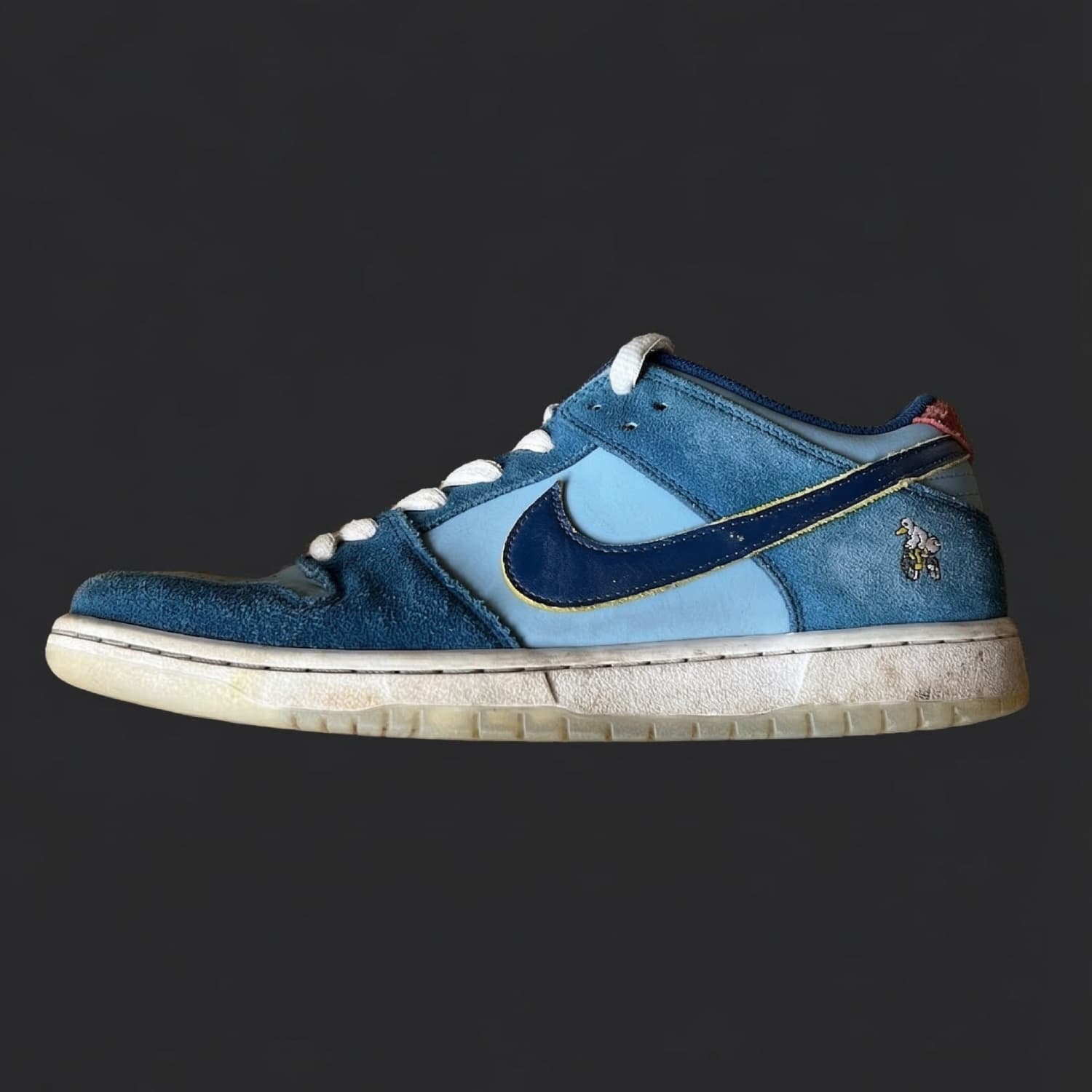 Intakter linker Schuh